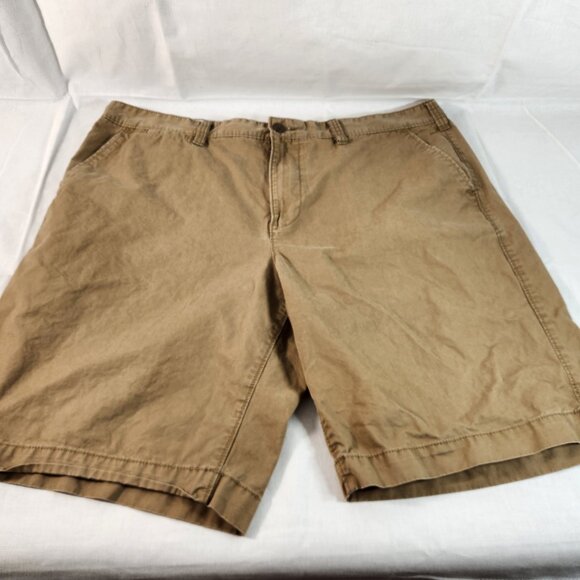 Sonoma Other - Sonoma Mens Cotton Cargo Shorts (True Size 41) 10 In Inseam Flat Front Brown EUC